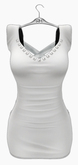 !Rebel Hope - Sydney Mesh Dress White