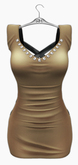 !Rebel Hope - Sydney Mesh Dress Gold