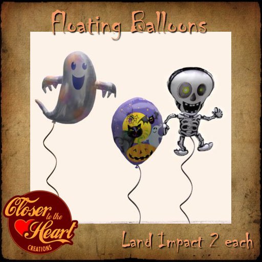 Halloween Floating Balloons BOXED