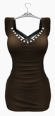 !Rebel Hope - Sydney Mesh Dress Brown