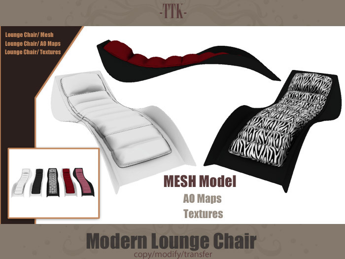 -TTK-Modern Lounge Chair