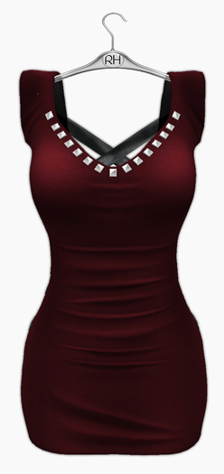 !Rebel Hope - Sydney Mesh Dress Red