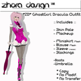 *ZD* GhostGirl Dracula Outfit