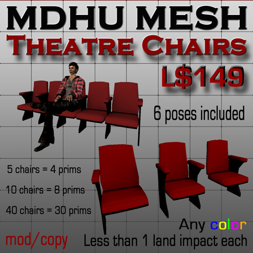 MDHU Theatre Chairs box