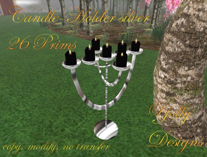 Candle Holder silver