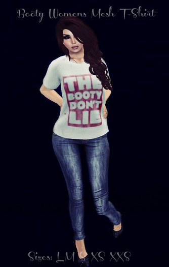 BootyDontLieMeshTshirt (boxed)