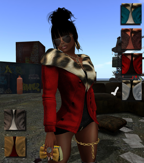 ::Cerise:: Mesh PrettyWoman Jacket White