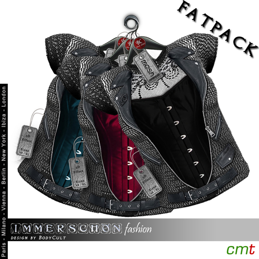 Immerschoen-BodyCult Mesh Shirts Melicia Fatpack
