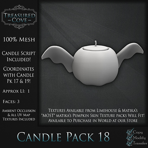 -TC- Candle Pack 18 Mesh 50% Discount!!