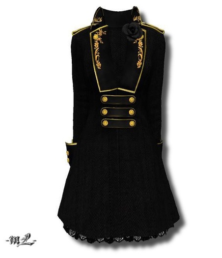 -mL- Kendra Coat - Black