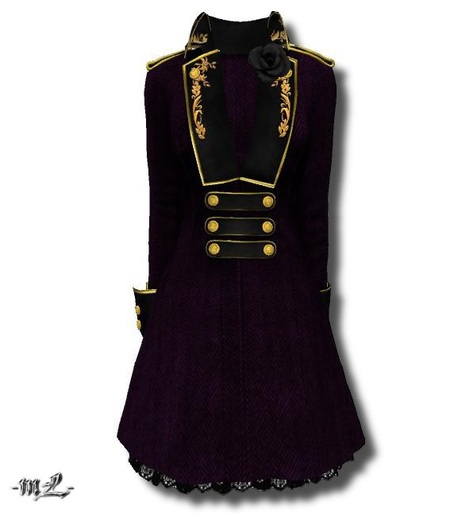 -mL- Kendra Coat - Purple