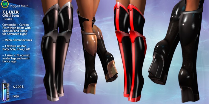 ELIXIR Crisis Boots Demos