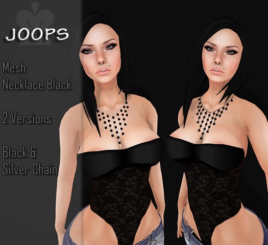 .::Joops::.~ In Tear Necklace B~MESH (boxed)