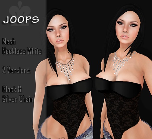 .::Joops::.~ In Tear Necklace W~MESH (boxed)