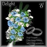 TS-Bouquet-Delight #3-Baby Blue