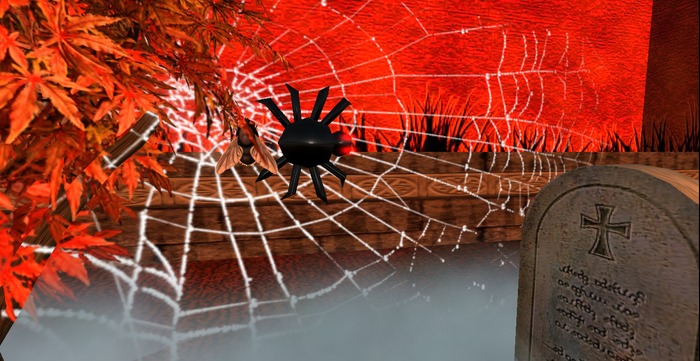 web with spider rezzer