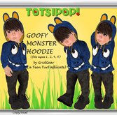 TOTSIPOP! Mesh Clothing Set
