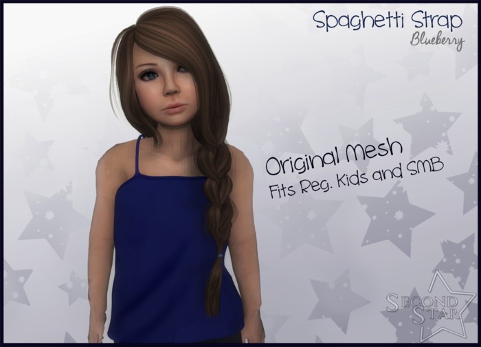 Spaghetti Strap - Blueberry