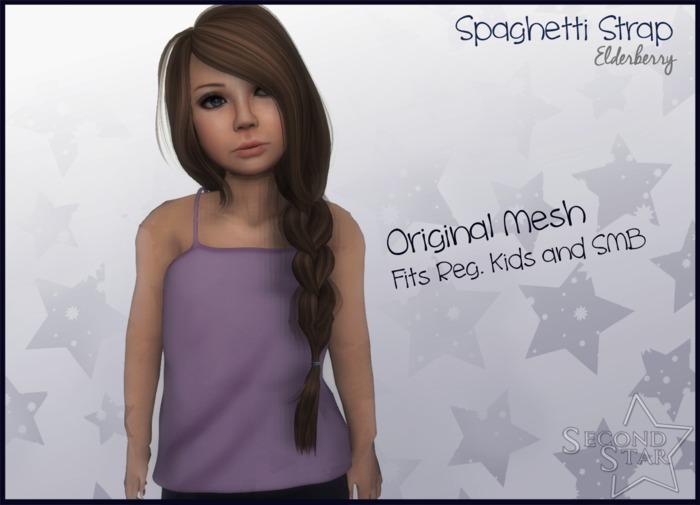 Spaghetti Strap - Elderberry