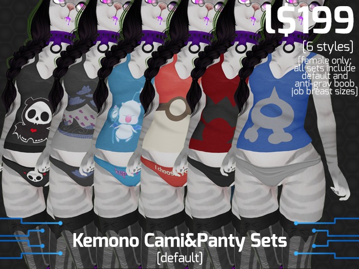 [BI] UTI Kemono Skinny Jeans COLORS [default]