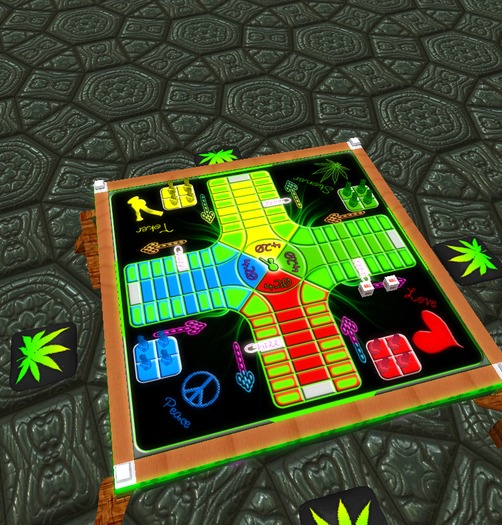 Second Life Marketplace "Parcheesie" Classic Game Rules "Cheesy