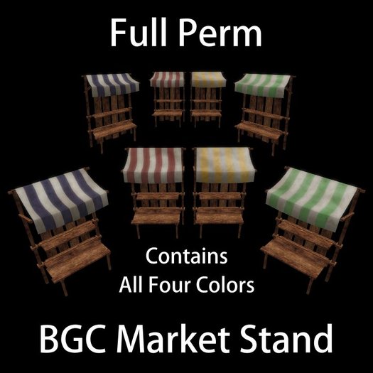 BGC Market Stand [boxed]
