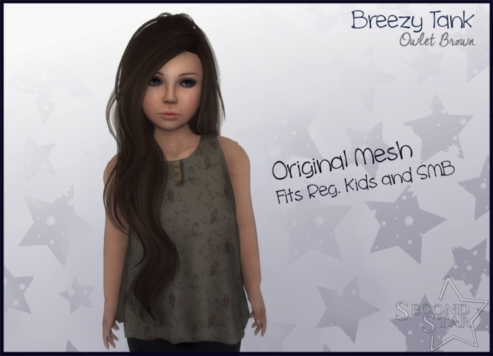 Breezy Tank - Owlet Brown