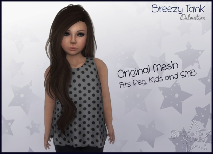 Breezy Tank - Dalmation