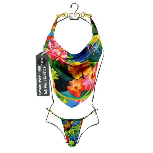 [AMARELO MANGA] - Bikini Daniela [Nature Print 04]