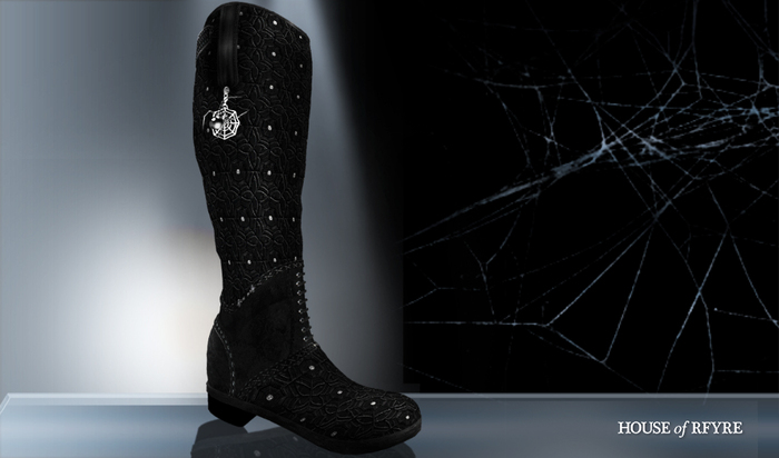 RFYRE RETANGLED RIDING BOOT  BOOT - BLACK - [B]