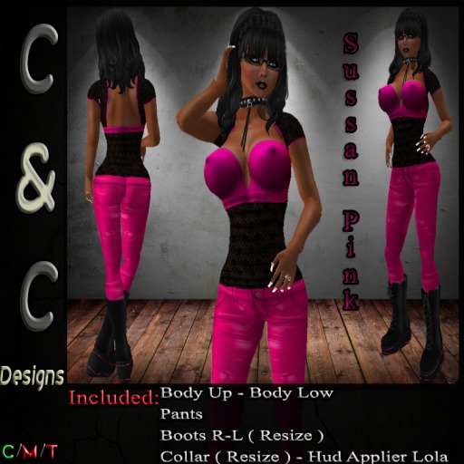 C&C Sussan Pink (Hud Applier Lola)