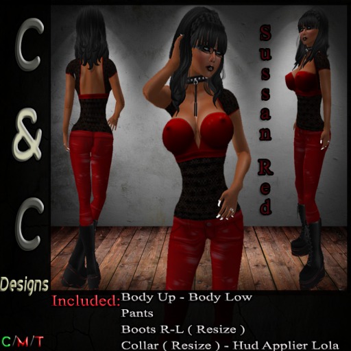 C&C Sussan Red (Hud Applier Lola)