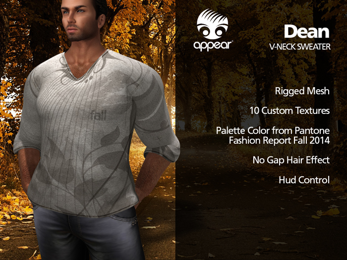 appear - Dean V-Neck Sweater DEMO