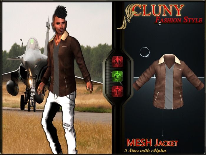 =C.F.S= Mesh jacket aviator demo