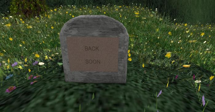 .: Titter :. Tombstone: back soon