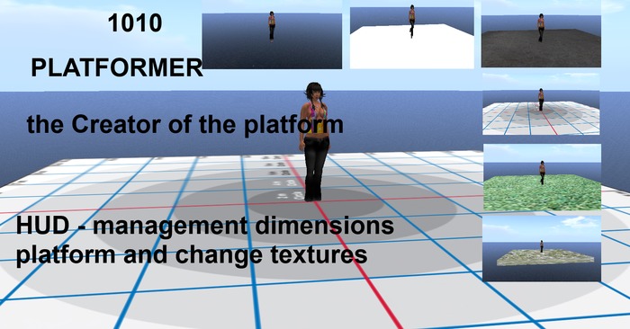 The Creator of the platform PLATFORMER +HUD control sizes and textures