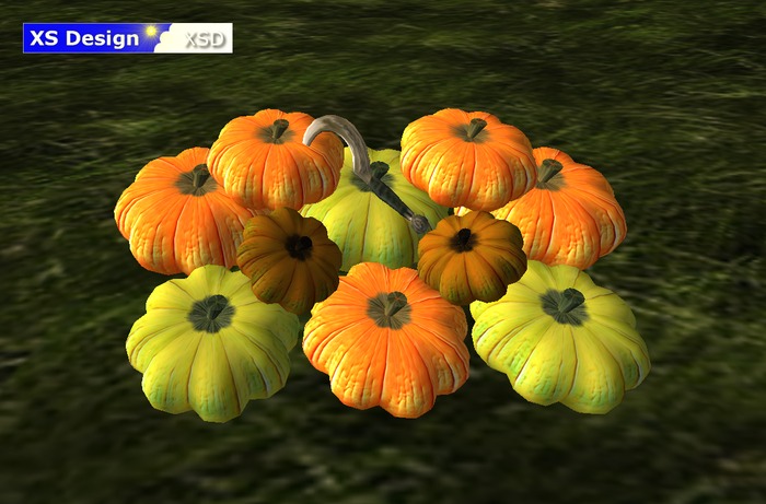 XSD_  MESH Pumpkins with Sickle ;D (boxed)