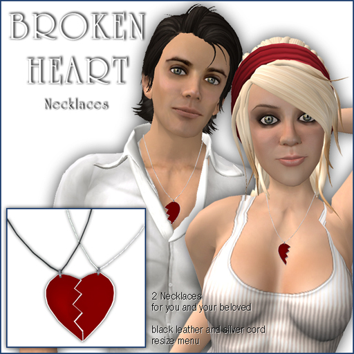 Sway's "Broken Heart" Necklaces