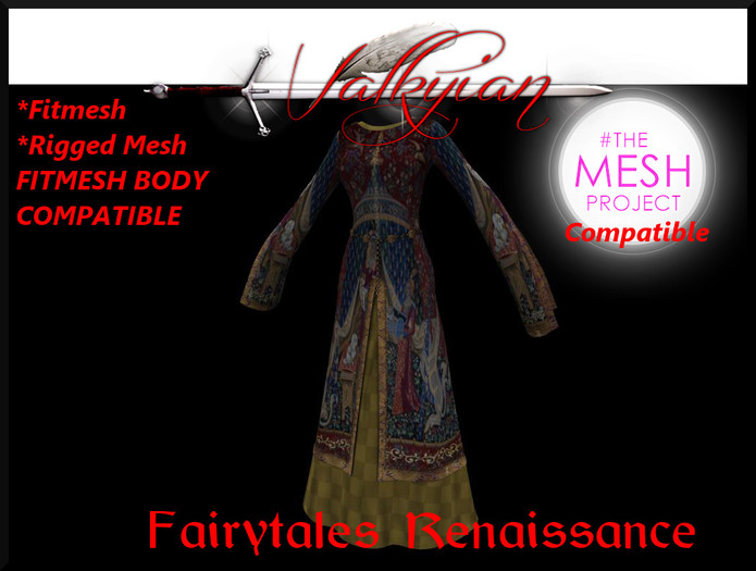 ~Valkyrian~ Fairytales Renaissance   "FitMesh/MESH"