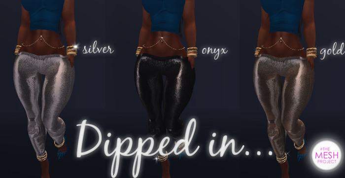 Dipped in...leggings- TheMeshProject