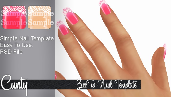 ZeeTip Nail Template - Download Link.