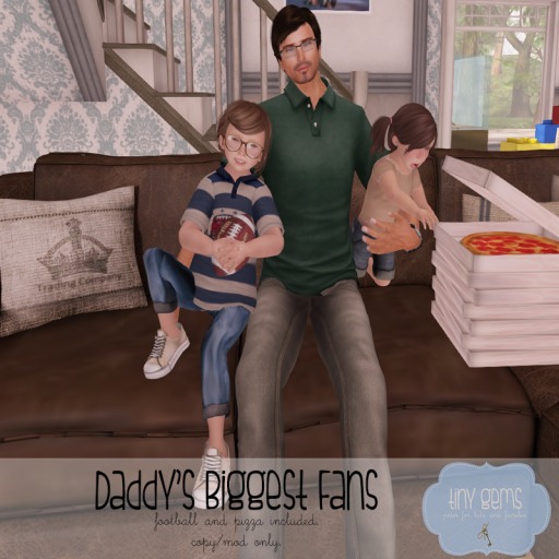 {tg.} - Daddy's Biggest Fans (boxed)