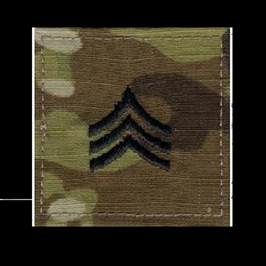 multicam sergeant rank