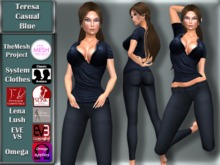 [TKS] BASIC -  Teresa Blue