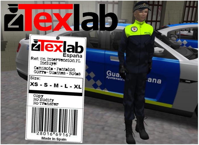 Texlab Local Police Uniform - Uniforme intervención Policía Local
