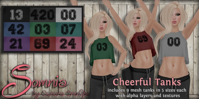 .: Somnia :. Cheerful Tanks {Crated}