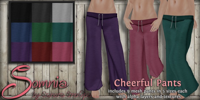 .: Somnia :. Cheerful Pants {Crated}