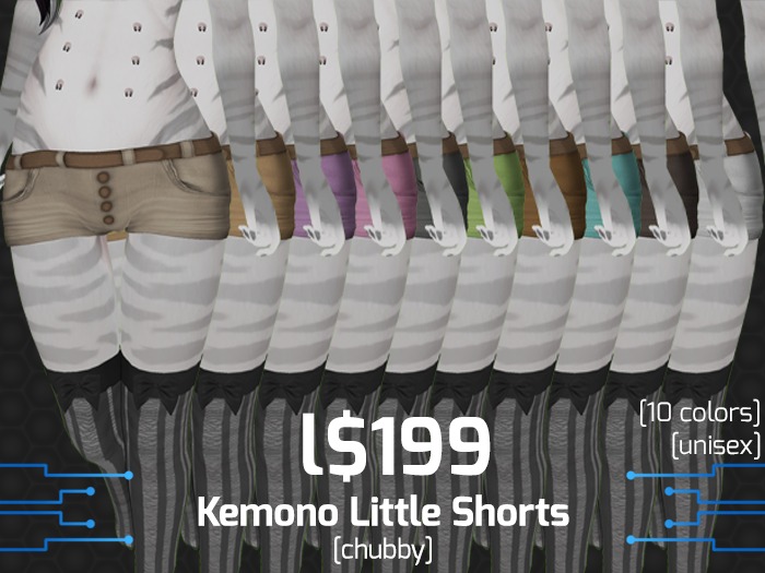 [BI] UTI Kemono Skinny Jeans COLORS [default]