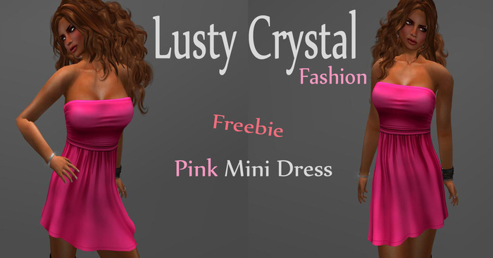 LC Ruffled Dress PINK BOXED*