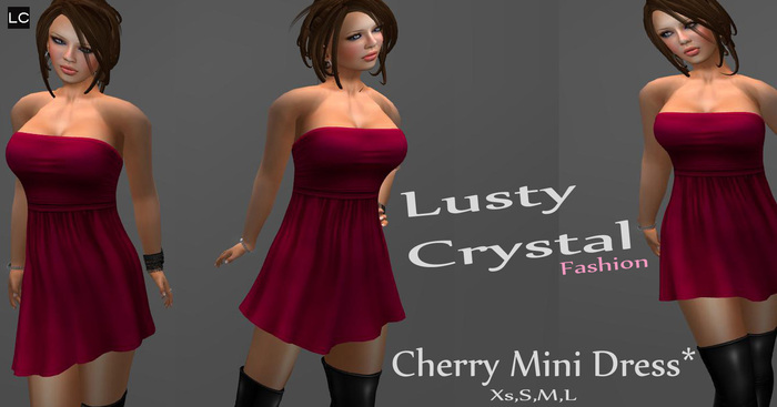 LC Mini Dress RED BOXED*